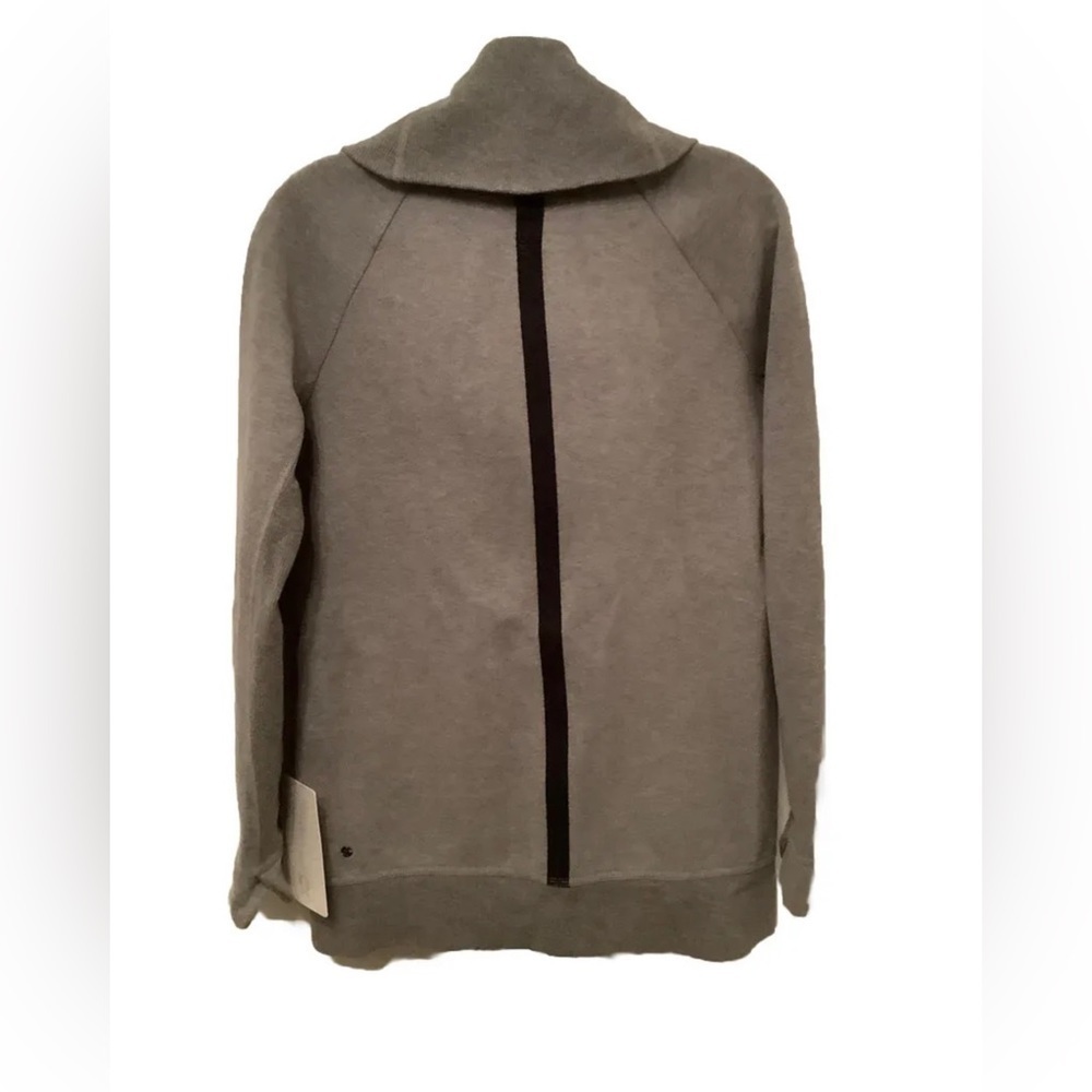 Lululemon Yin To My Yang Cardi Gray Sweatshirt Jacket - Picture 4 of 11